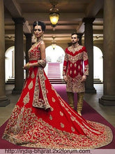 Red Lehenga