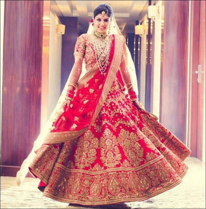 Red Lehenga